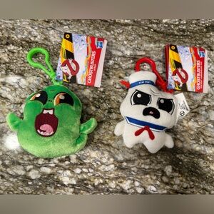 🎄🎅🏻🎄Hasbro NWT Ghostbusters Paranormal Plush Slimmer and Stay Puft